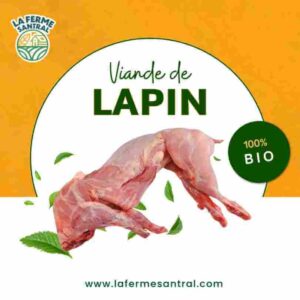 Viande de Lapin (1,8kg à 2kg)